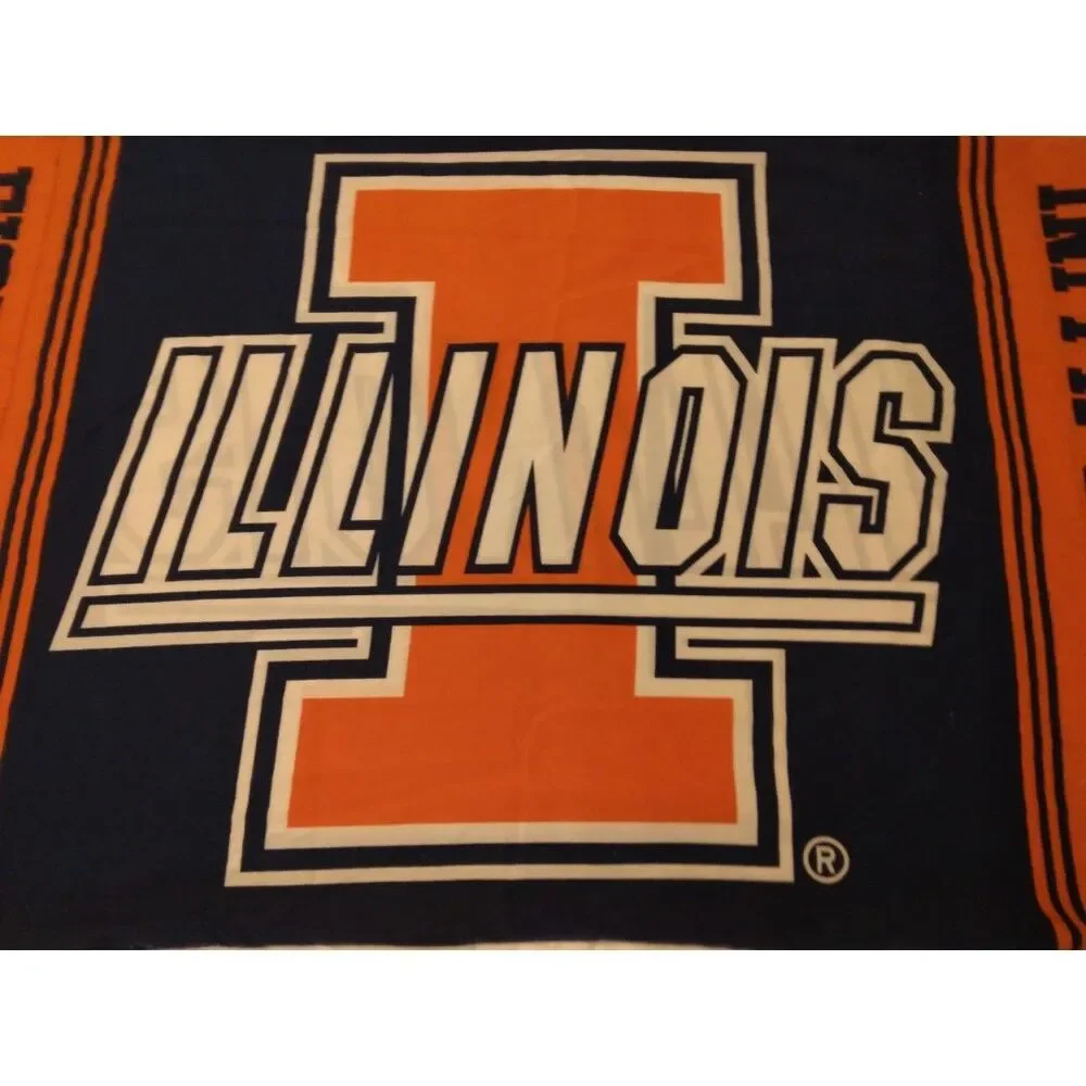 Fighting Illini Illinois Basketball Pillow Case